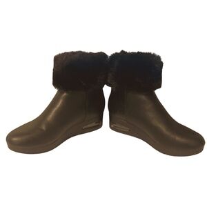 DKNY Abri Wedge Booties - Size 6.5 M